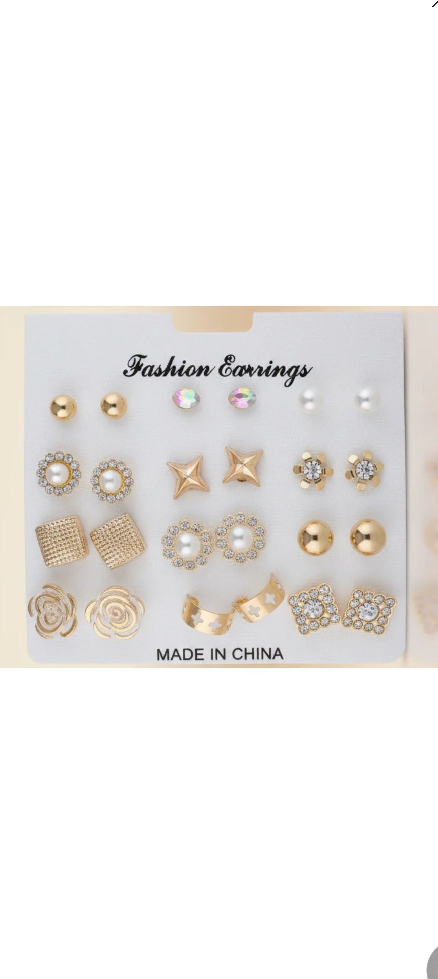Luxury Everyday Stud Earrings Collection